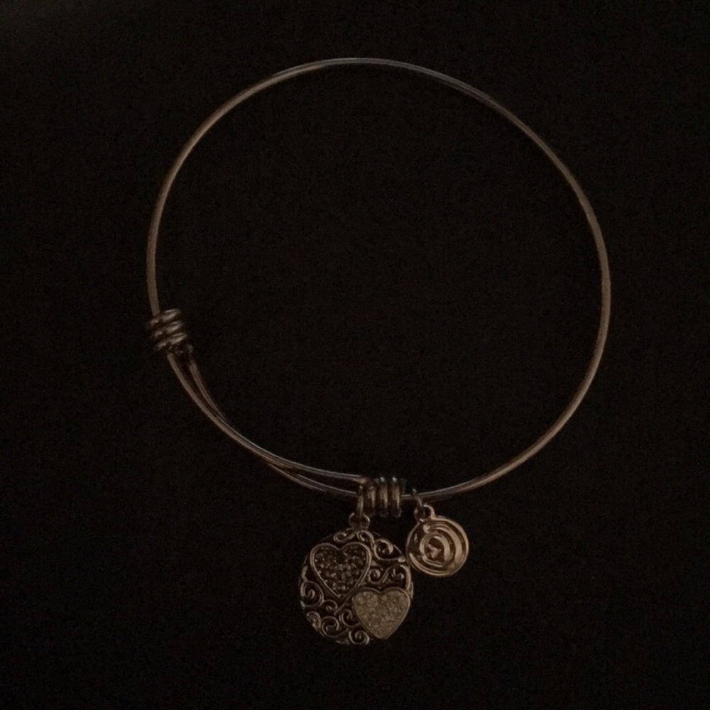 ‘Sisters’ Charmed Bangle Bracelet